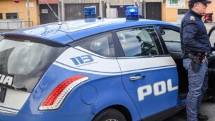 Un’auto della polizia