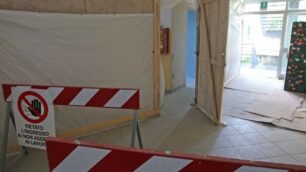 I cantieri alla Bonatti lo scorso settembre