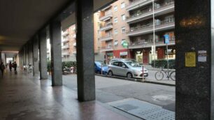 La via Cavallotti, a Monza, teatro dell’episodio