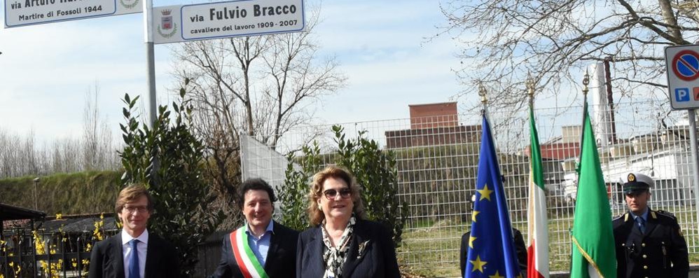 La nuova via Fulvio Bracco