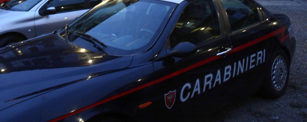 A Biassono sono intervenuti i carabinieri