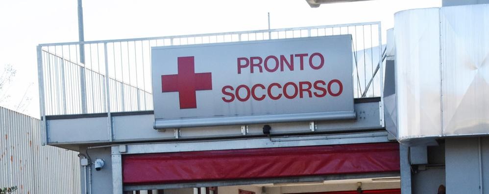 Il piccolo è stato portato al pronto soccorso