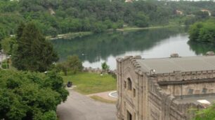 Il fiume Adda a Trezzo