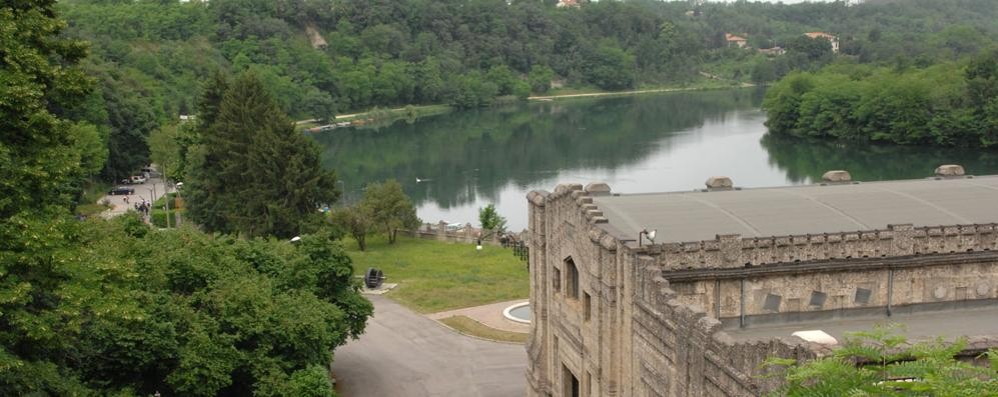 Il fiume Adda a Trezzo