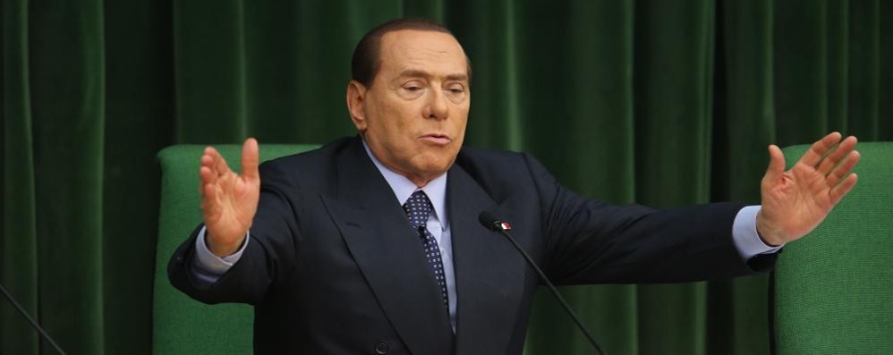 Silvio Berlusconi in una foto d’archivio