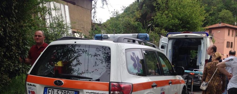 I soccorsi sul luogo dell’incidente
