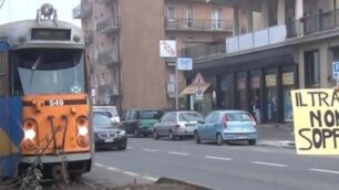 Il tram Milano-Limbiate ele proteste del 2012