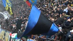 La curva nord dell’Inter