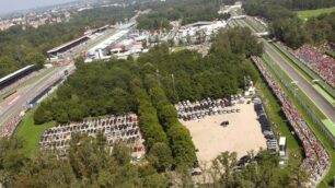 Monza01 Panoramica aerea dell'autodromo di Monza