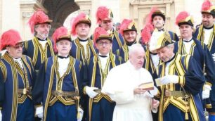 Alabardieri di Monza  a San Pietro - foto Meta