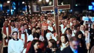 La Via Crucis a Monza con l’arcivescovo Scola