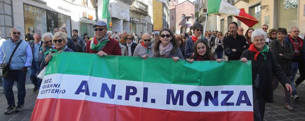 Monza: celebrazione del 25 Aprile nel 2016