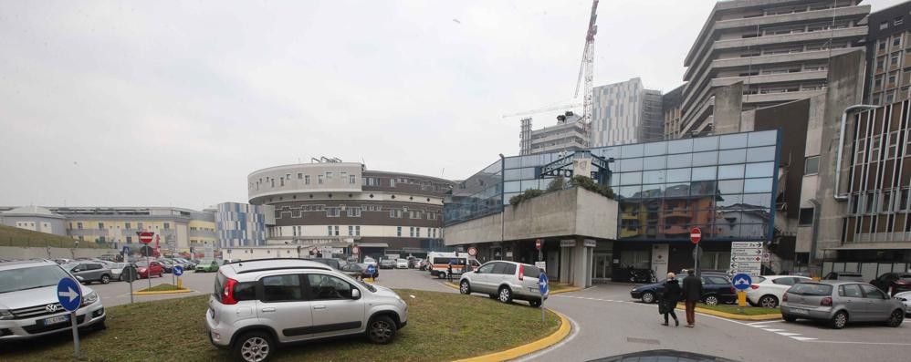 L’ospedale di Monza, la zona del Pronto soccorso