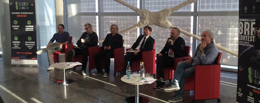 Presentazione a Palazzo Lombardia di Brianza rock contest e iDays, a giugno a Monza