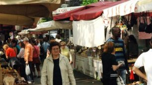 Una foto storica della Sagra di Santa Valeria a Seregno