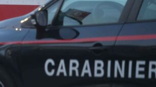 Un’auto dei carabinieri