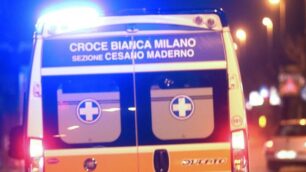 Un’ambulanza della Croce bianca