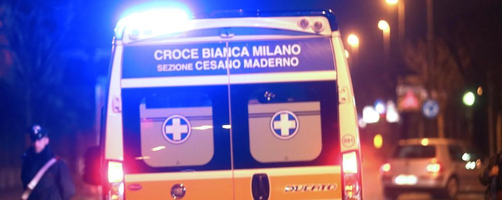 Un’ambulanza della Croce bianca