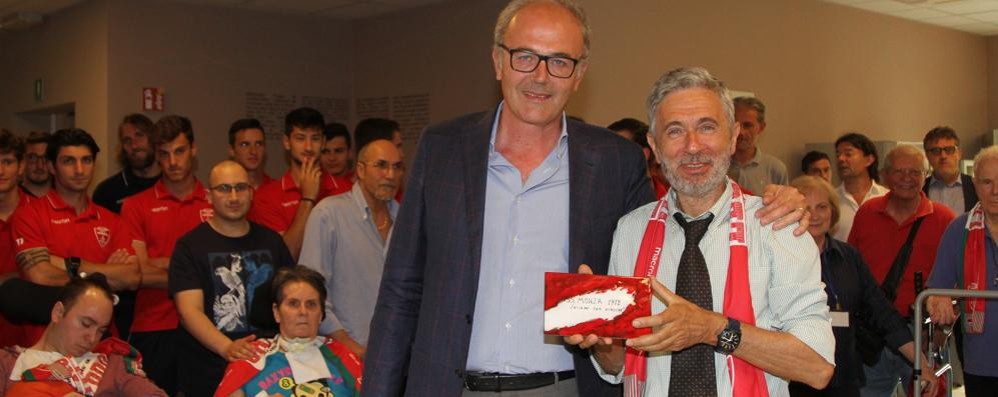 La visita del Calcio Monza al progetto Slancio