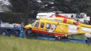 Elisoccorso soccorso a lentate sul seveso - foto Terraneo