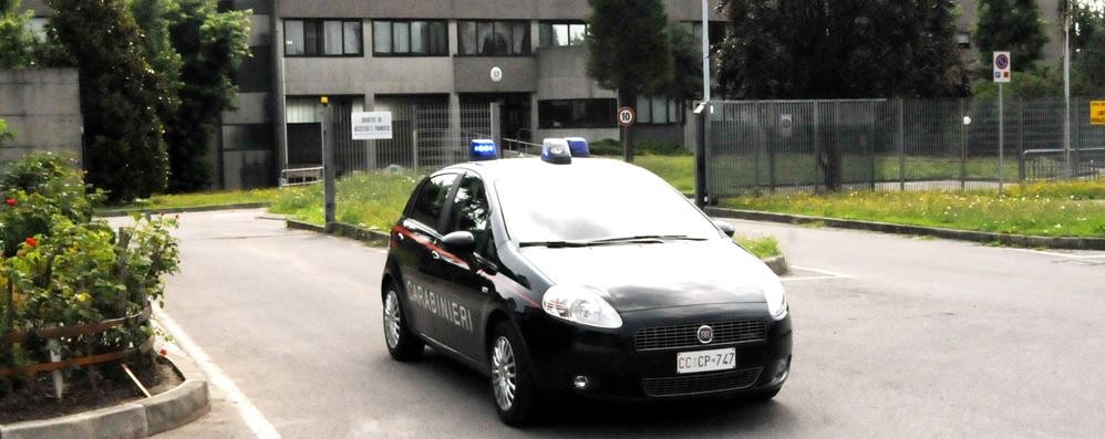 La caserma dei carabinieri di Seregno