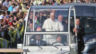 Papa Francesco al parco di Monza