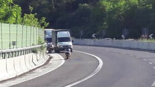 Incidente stradale a Briosco sulla Valassina in direazione nord