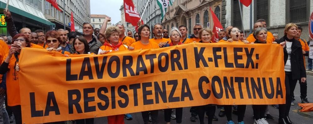 roncello kflex: lavoratori 25 aprile milano
