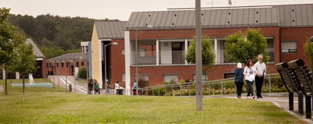 Un'immagine del centro di Lesmo della Lega del Filo d'Oro