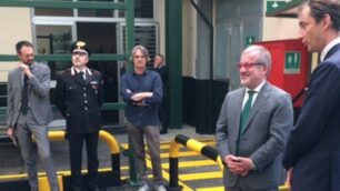 Visita Roberto Maroni alla Oeb Brugola di Lissone