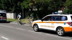 Carate malore in bicicletta (non faceva parte del gruppo di ciclisti)