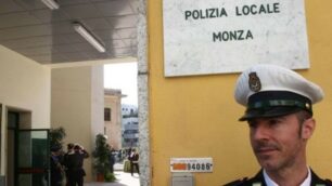 Monza, il  comando della polizia locale