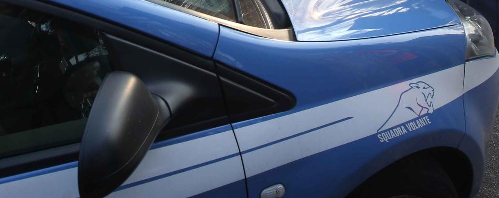 Una volante della polizia