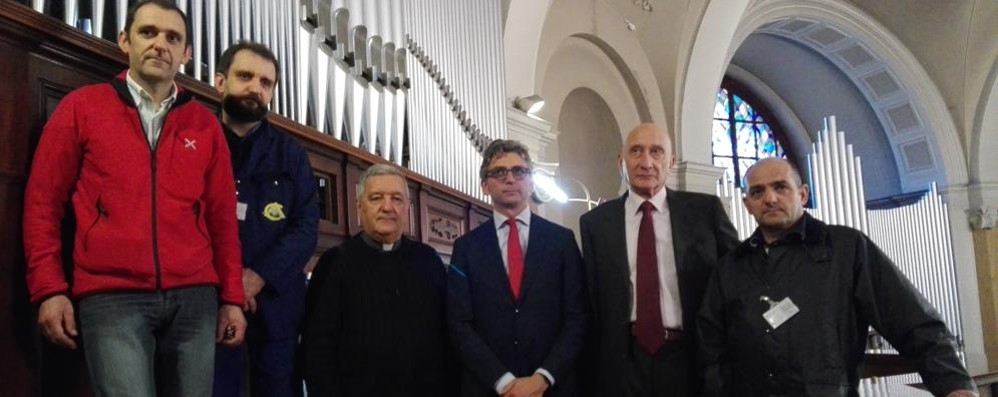 Seregno, l'organo della basilica San Giuseppe torna a suonare