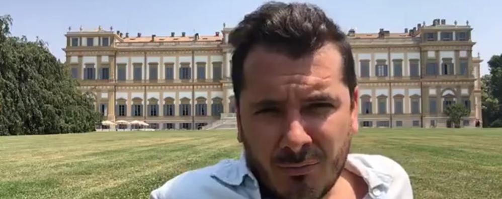 Paolo Piffer in diretta dalla Villa reale