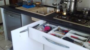 La cucina dell’appartamento