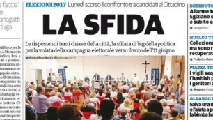 prima pagina cittadino giovedi' 1 giugno 2017