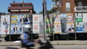 Monza Elezioni amministrative Tabelloni elettorali