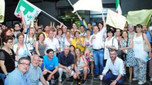 Elezioni, la festa di Concetta Monguzzi a Lissone