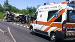 L’incidente al curvone della Valassina