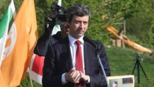 Il ministro Orlando, a Monza per sostenere Scanagatti