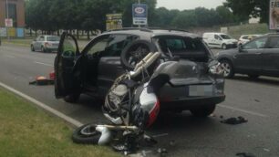 Monza, incidente viale Stucchi venerdì 9 giugno