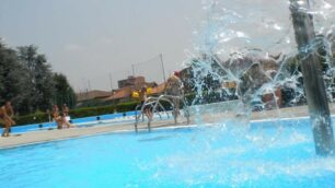 La piscina di Arcore