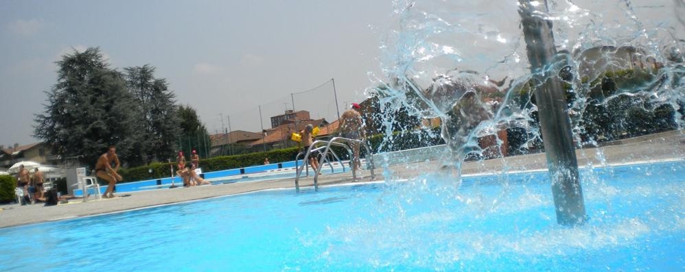 La piscina di Arcore