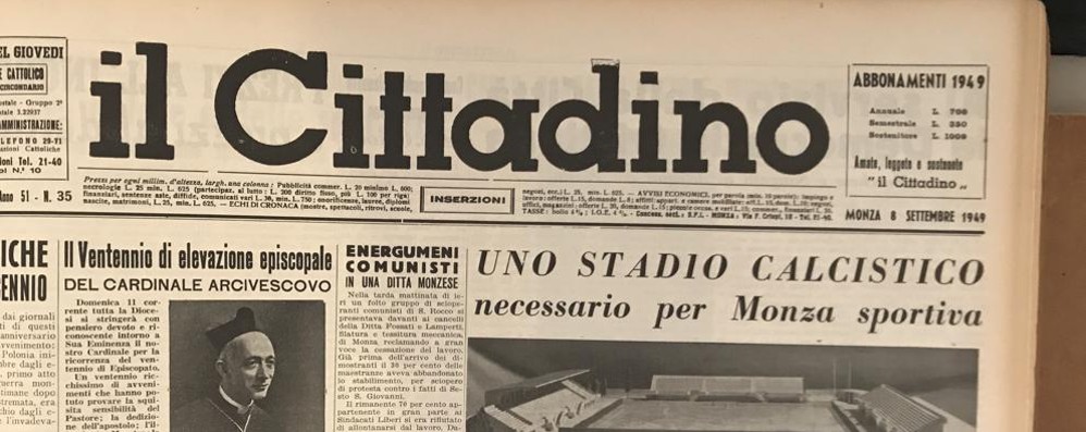 Le pagine in bianco e nero della storia sportiva cittadina