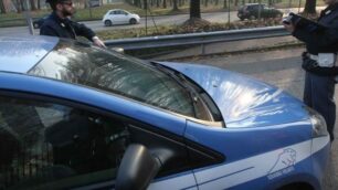 Una Volante della polizia di Monza