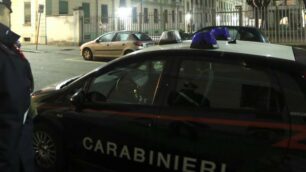 Un controllo dei carabinieri