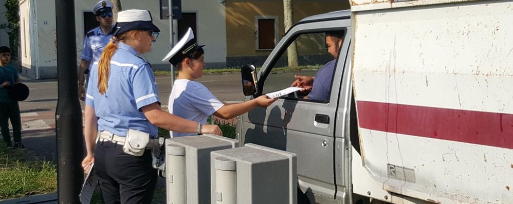 Monza, progetto vigili "Multa Desiderio" con studenti