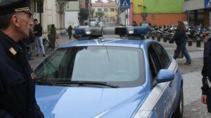 Una pattuglia della polizia