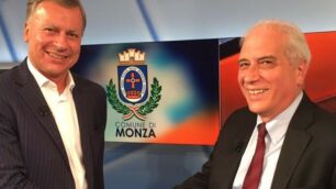 Elezioni comunali 2017: i candidati di Monza Roberto Scanagatti e Dario Allevi dietro le quinte di Rai 3